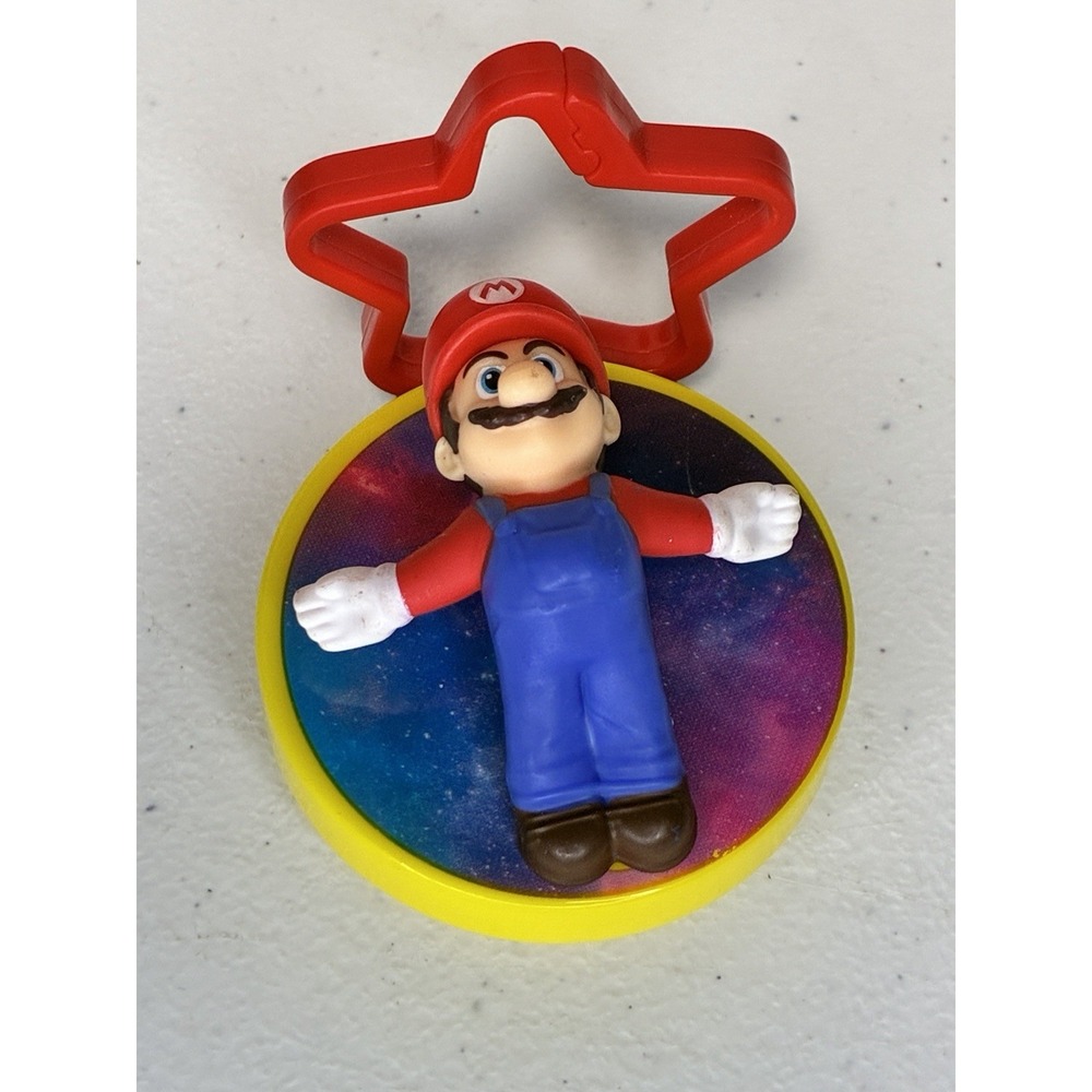 2026 McDonald's Super Mario Galaxy Movie Happy Meal Toy #1 Mario